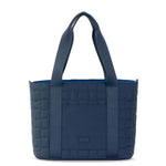 Sakroots Arlo Large Tote - EcoTwill - Indigo Woven Quilted