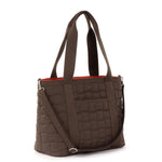 Sakroots Arlo Large Tote - EcoTwill - Mahogany Woven Quilted