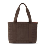 Sakroots Arlo Large Tote - EcoTwill - Mahogany Woven Quilted