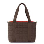 Sakroots Arlo Large Tote - EcoTwill - Mahogany Woven Quilted