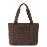 Sakroots Arlo Large Tote - EcoTwill - Mahogany Woven Quilted