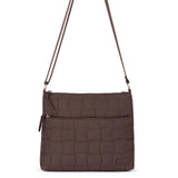 Sakroots Basic Crossbody - EcoTwill - Mahogany Woven Quilted