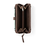 Sakroots Smartphone Wallet - EcoTwill - Mahogany Woven Quilted