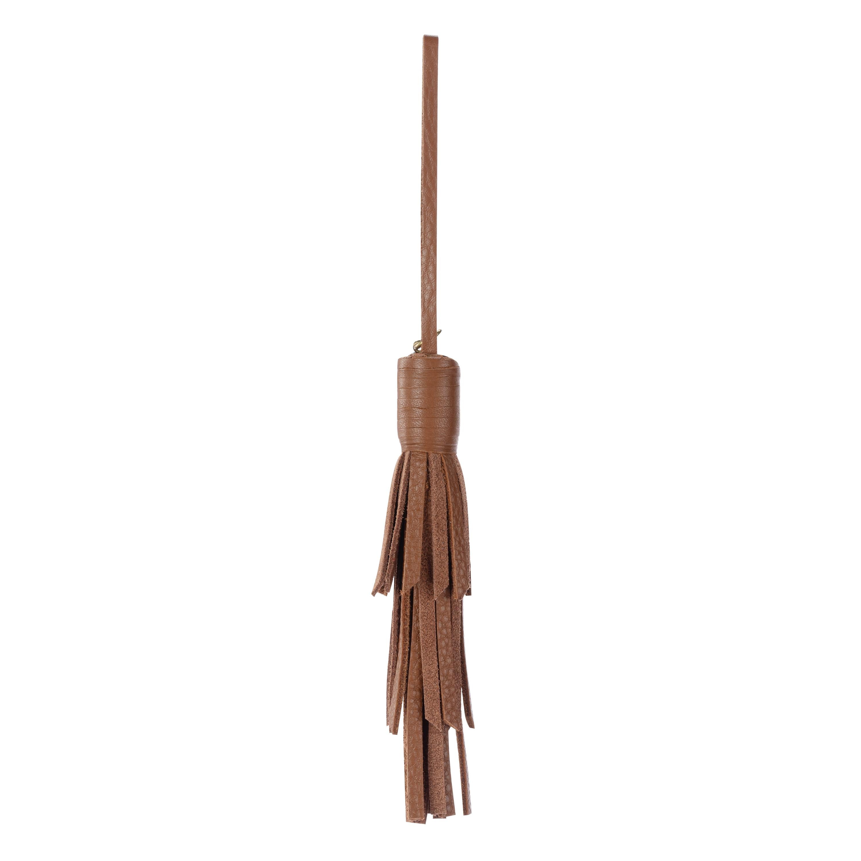 The Sak Cypress Tassel Dangle - Leather - Tobacco