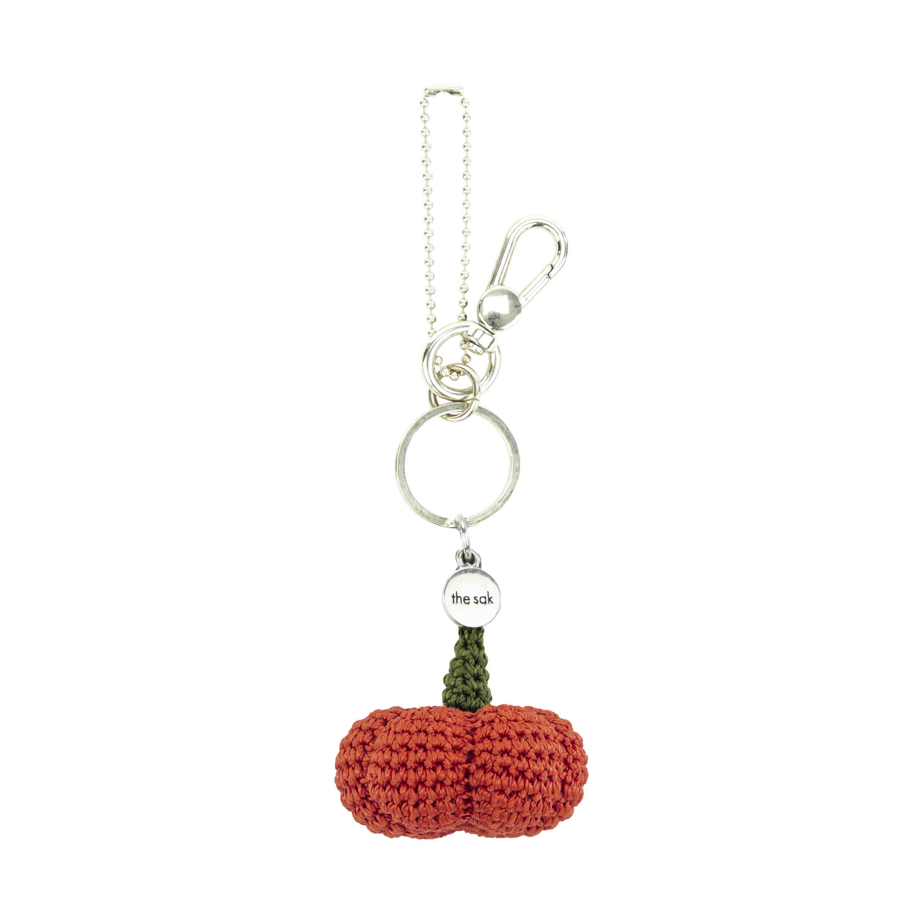 The Sak Yarnicharmz Dangle - Hand Crochet - Pumpkin