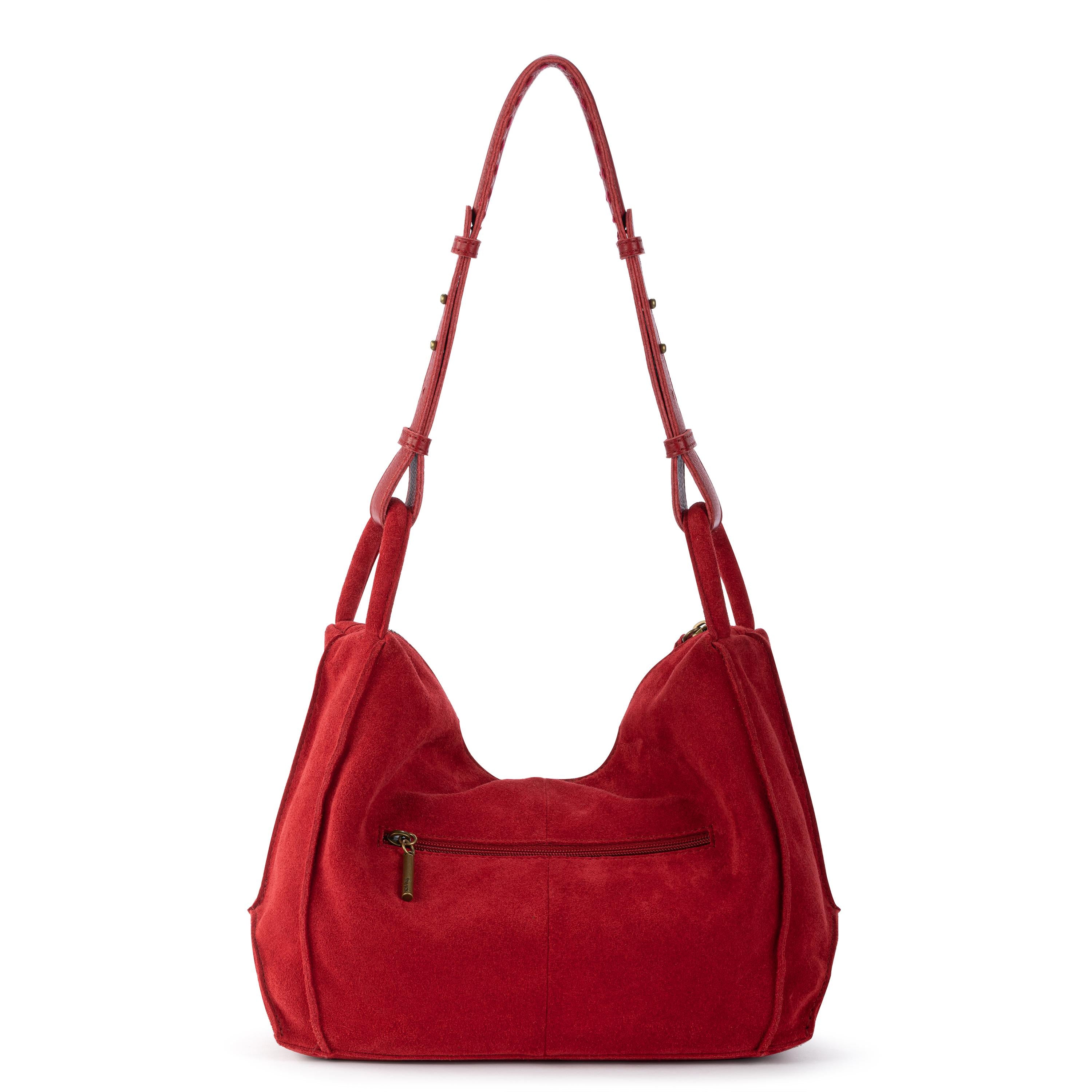 The Sak Los Feliz Hobo - Leather - Scarlet Suede