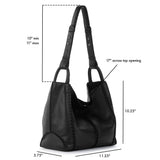 The Sak Los Feliz Medium Tote - Leather - Black