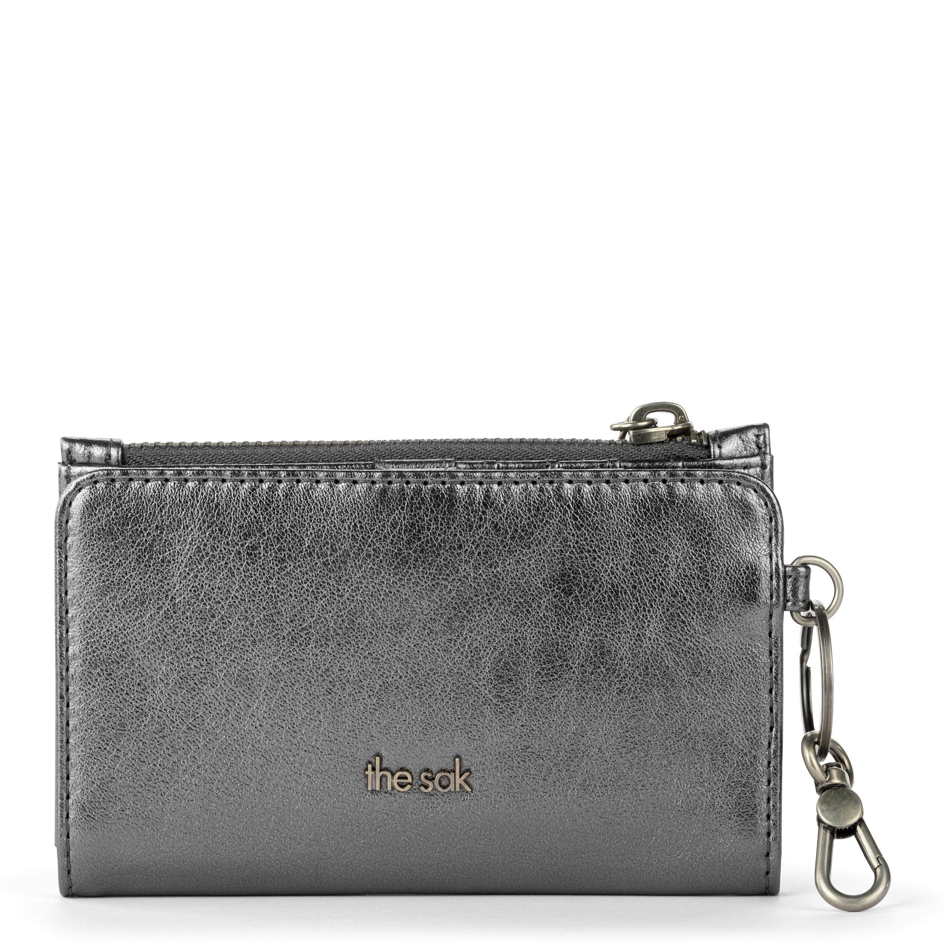 The Sak Encino Essential Wallet - Leather - Gunmetal