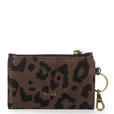 The Sak Encino Essential Wallet - Leather - Leopard Suede