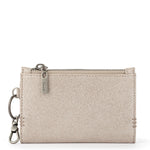 The Sak Encino Essential Wallet - Leather - Sand Sparkle Suede