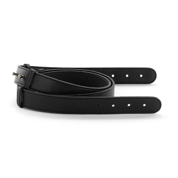 Leather Crossbody Strap - Leather - Black – The Sak