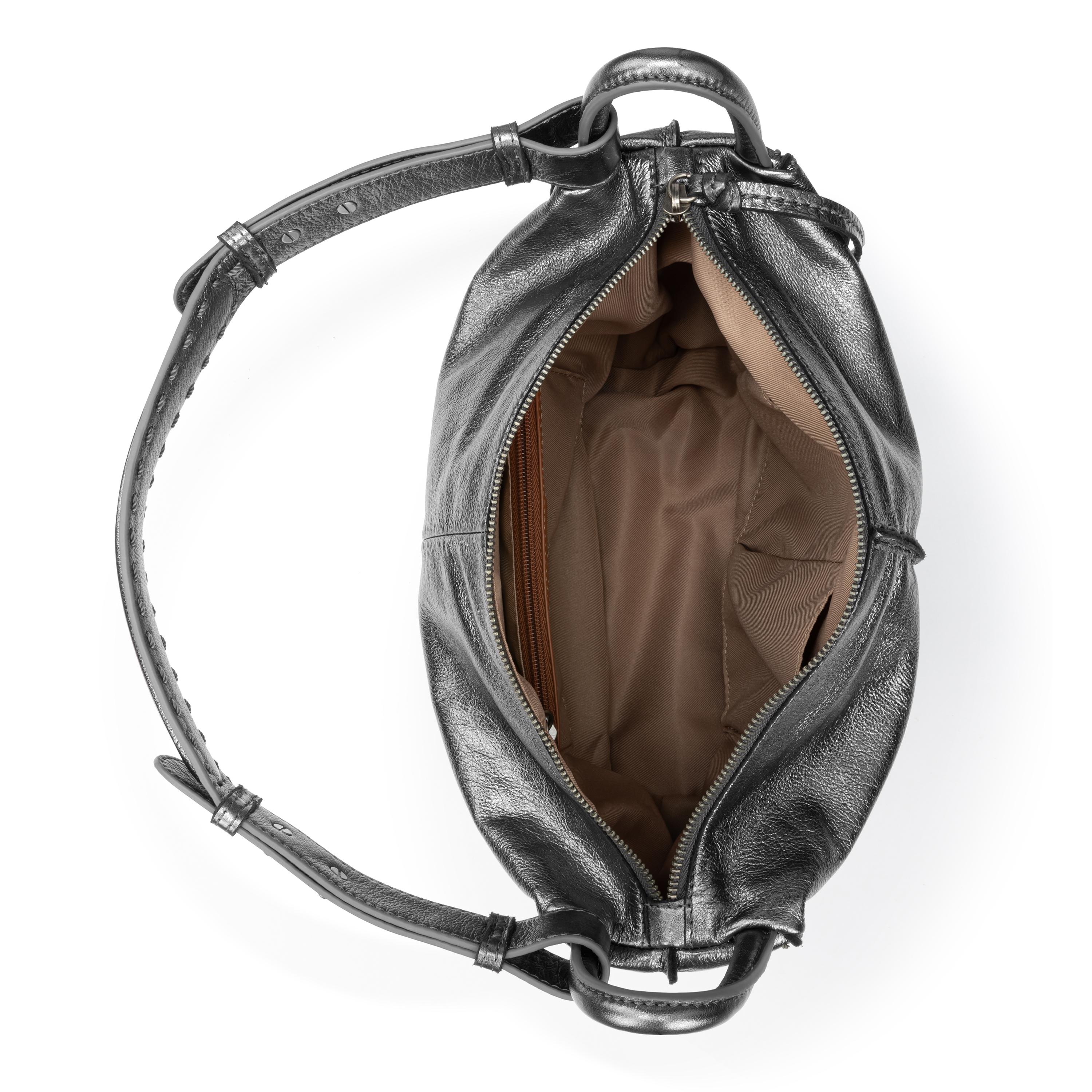 The Sak Los Feliz Hobo - Leather - Gunmetal