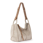 The Sak Los Feliz Hobo - Leather - Sand Sparkle Suede