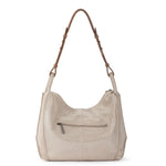 The Sak Los Feliz Hobo - Leather - Sand Sparkle Suede