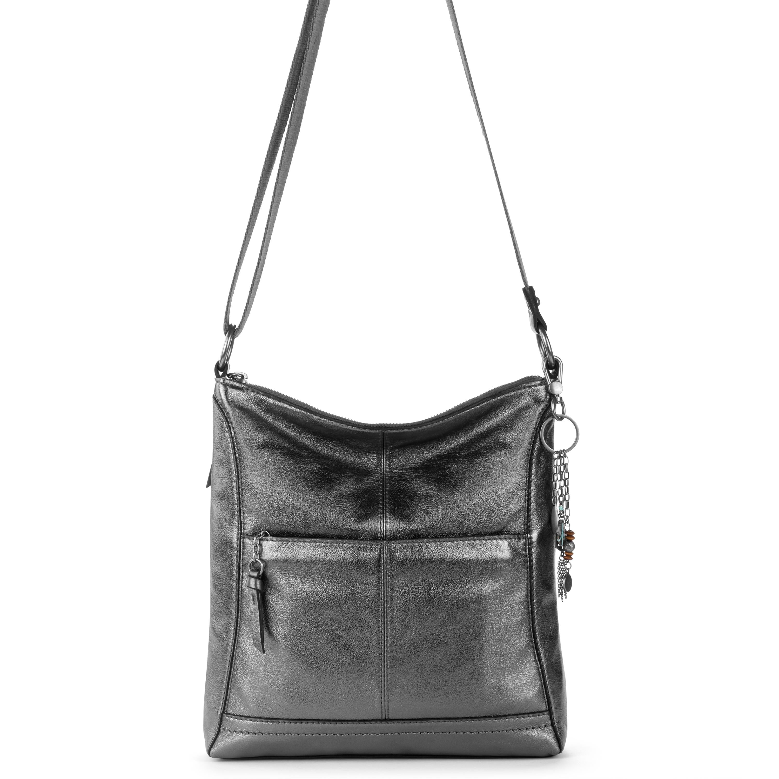 The Sak Lucia Crossbody - Leather - Gunmetal