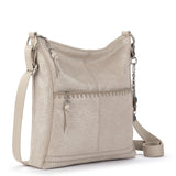 The Sak Lucia Crossbody - Leather - Sand Sparkle Suede