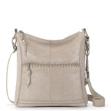 The Sak Lucia Crossbody - Leather - Sand Sparkle Suede