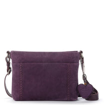 The Sak Melrose Crossbody - Leather - Aubergine Suede Heart