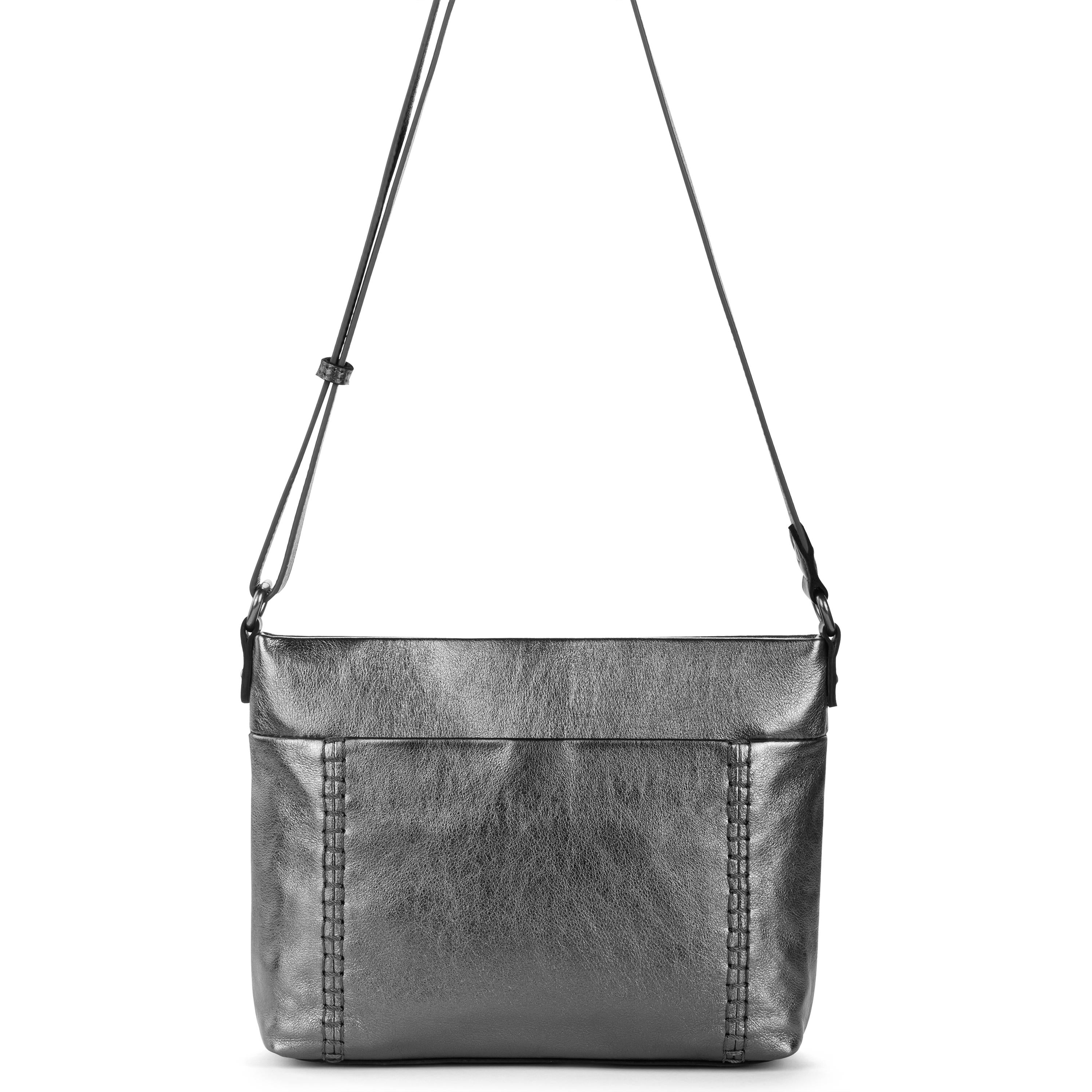 The Sak Melrose Crossbody - Leather - Gunmetal