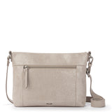 The Sak Melrose Crossbody - Leather - Sand Sparkle Suede