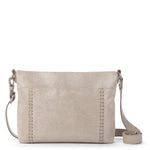 The Sak Melrose Crossbody - Leather - Sand Sparkle Suede