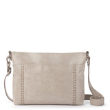 The Sak Melrose Crossbody - Leather - Sand Sparkle Suede