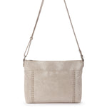 The Sak Melrose Crossbody - Leather - Sand Sparkle Suede