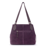 The Sak Melrose Satchel - Leather - Aubergine Suede Heart