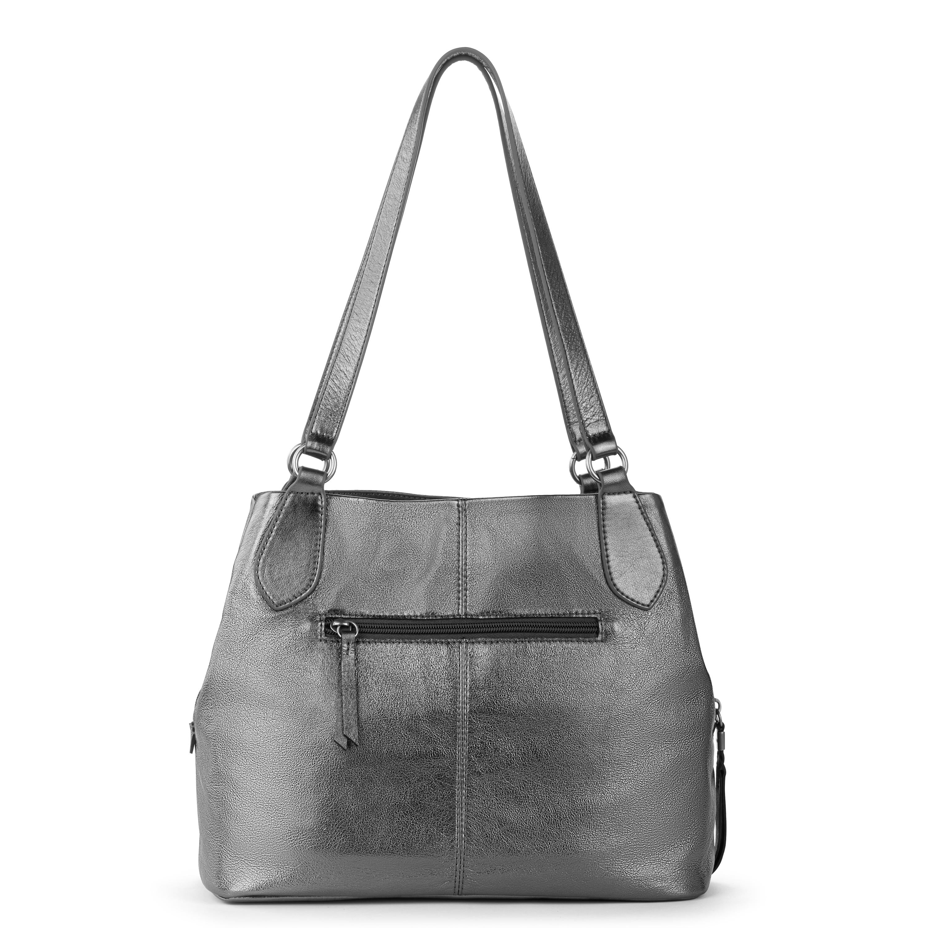 The Sak Melrose Satchel - Leather - Gunmetal