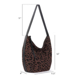 The Sak Sequoia Hobo - Leather - Leopard Suede