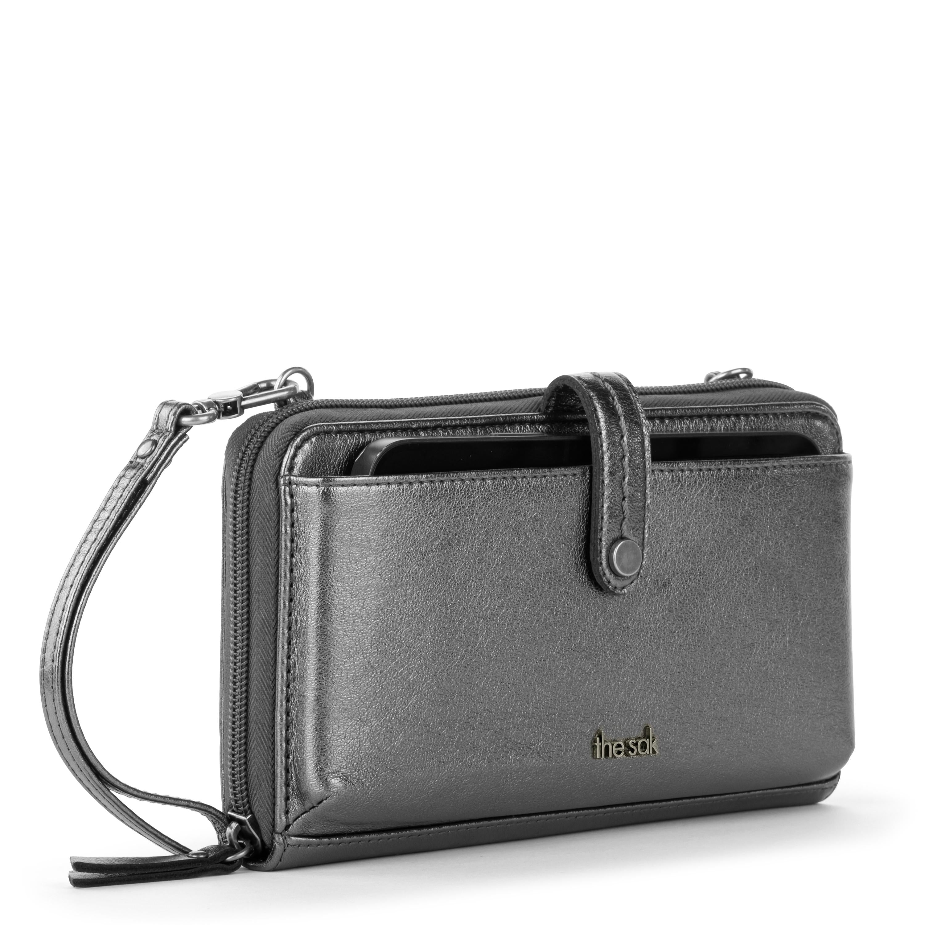The Sak Iris Smartphone Wallet - Leather - Gunmetal