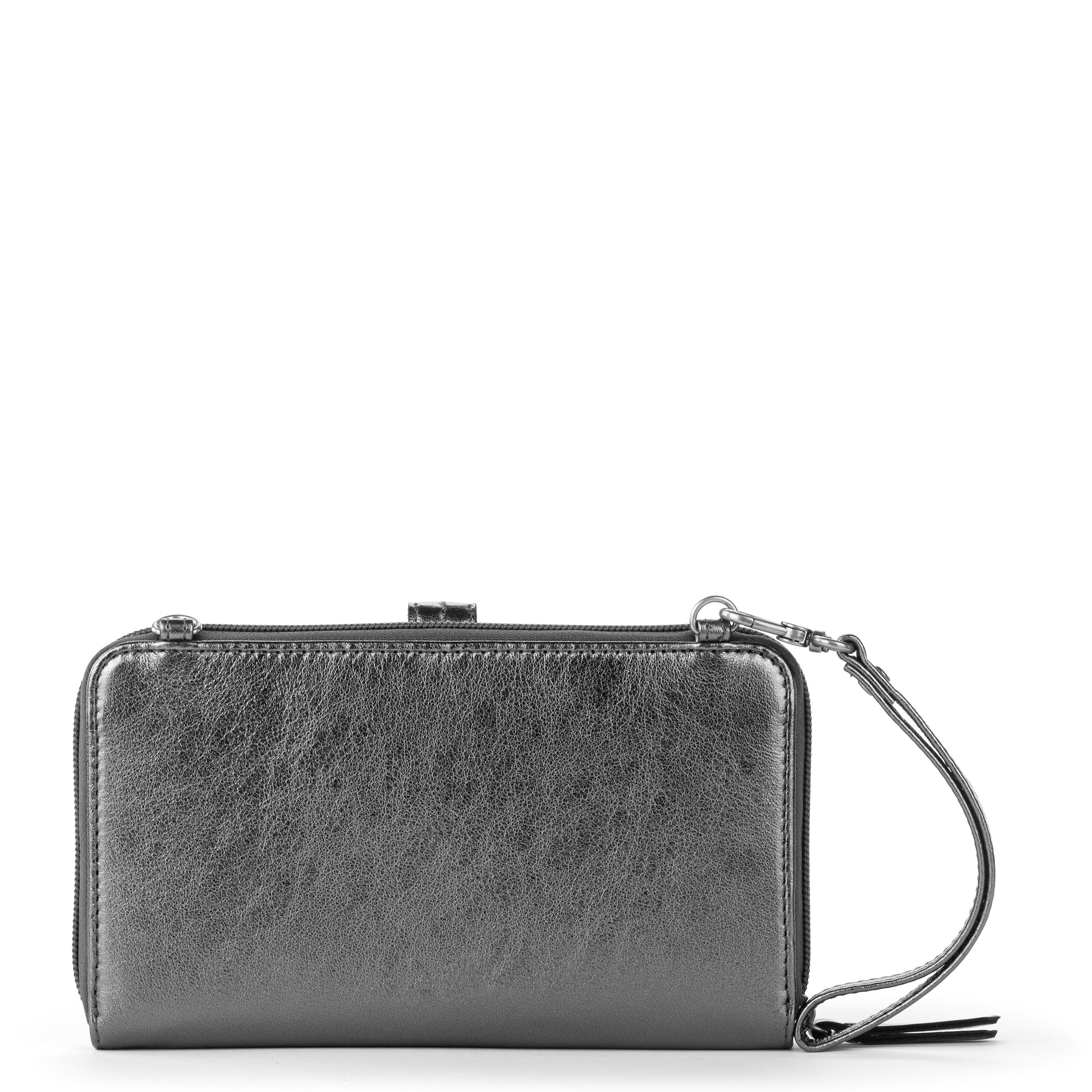 The Sak Iris Smartphone Wallet - Leather - Gunmetal