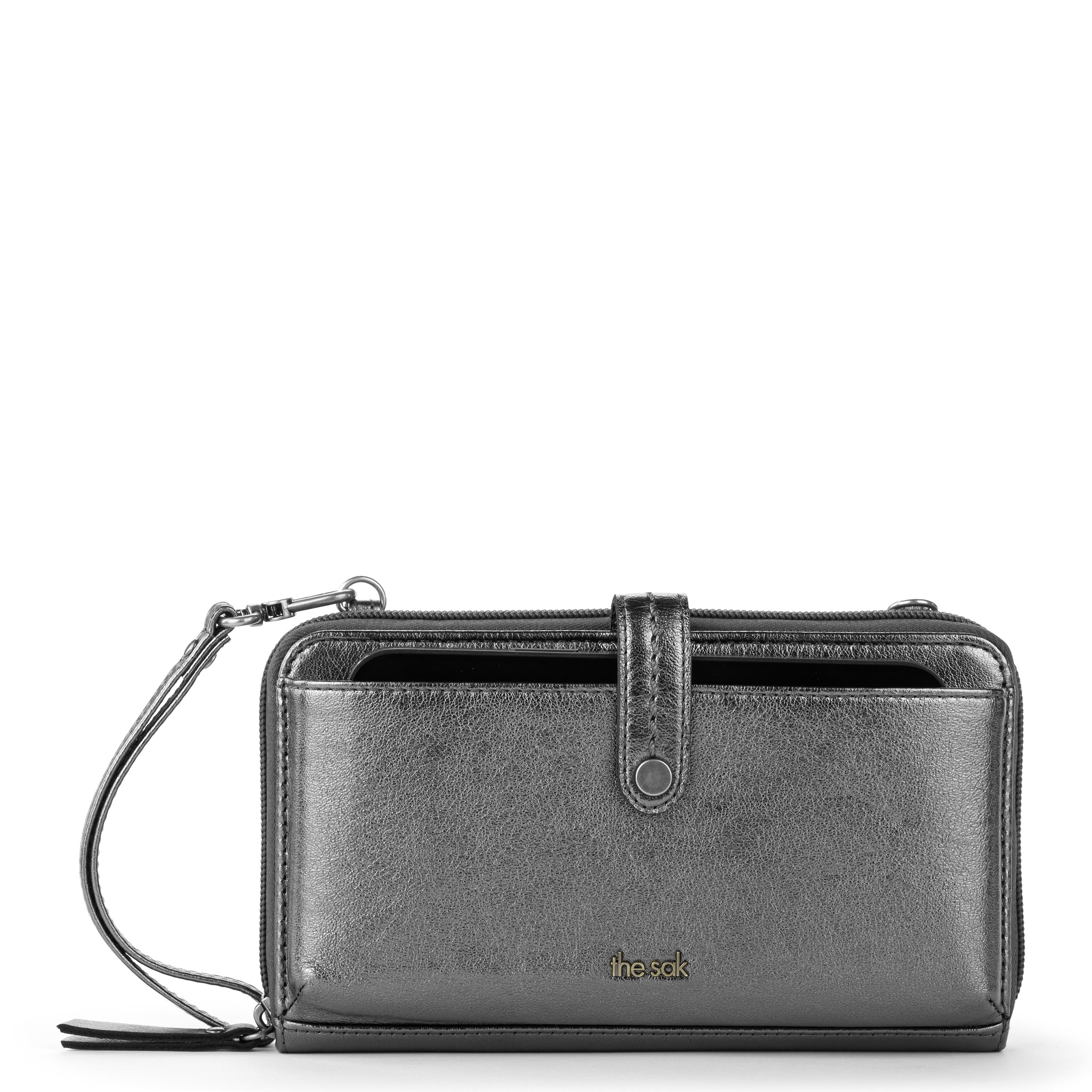 The Sak Iris Smartphone Wallet - Leather - Gunmetal