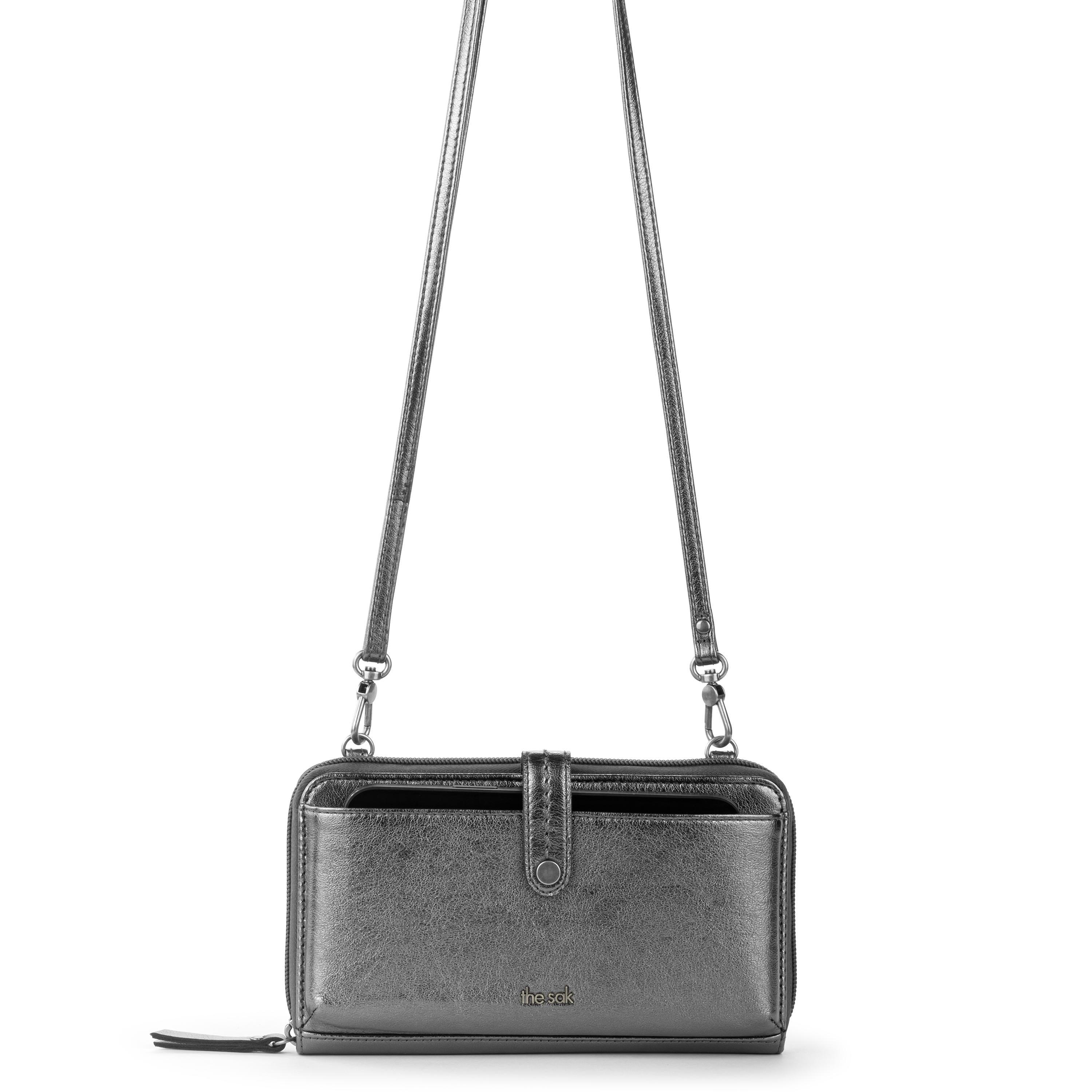 The Sak Iris Smartphone Wallet - Leather - Gunmetal
