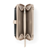 The Sak Iris Smartphone Wallet - Leather - Sand Sparkle Suede