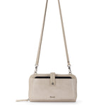 The Sak Iris Smartphone Wallet - Leather - Sand Sparkle Suede