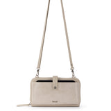 The Sak Iris Smartphone Wallet - Leather - Sand Sparkle Suede