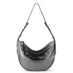 The Sak Tess Shoulder Bag - Leather - Gunmetal