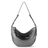 The Sak Tess Shoulder Bag - Leather - Gunmetal
