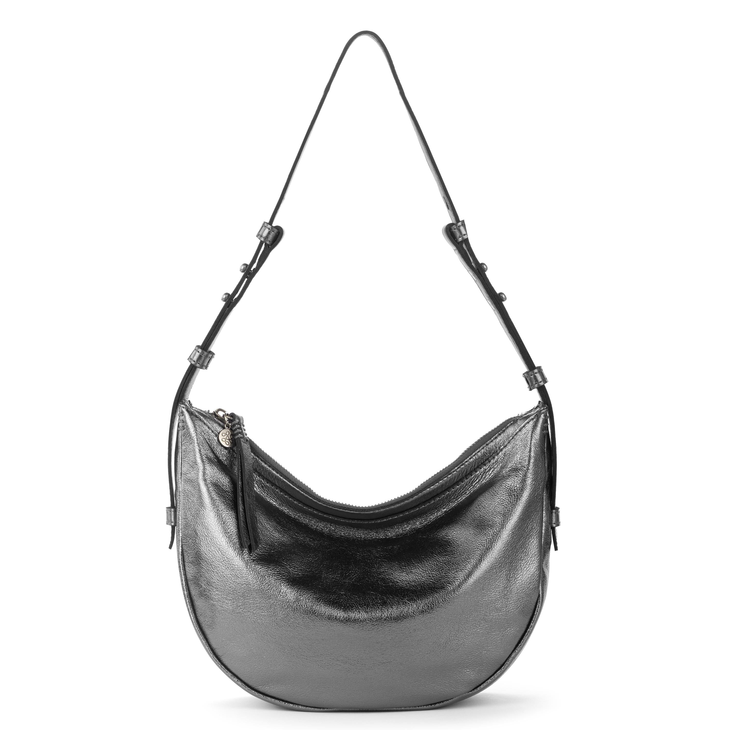 The Sak Tess Shoulder Bag - Leather - Gunmetal