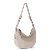 The Sak Tess Shoulder Bag - Leather - Sand Sparkle Suede