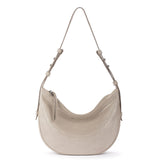 The Sak Tess Shoulder Bag - Leather - Sand Sparkle Suede