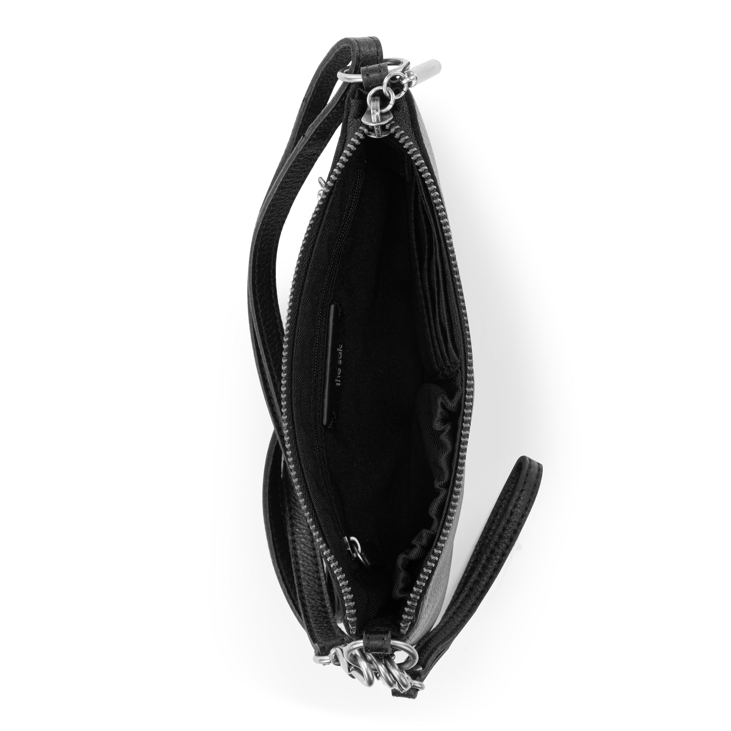 The Sak Vita Convertible Wristlet - Leather - Black