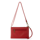 The Sak Vita Convertible Wristlet - Leather - Scarlet