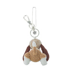 The Sak Yarnicharmz Dangle - Hand Crochet - Bamboo Basset