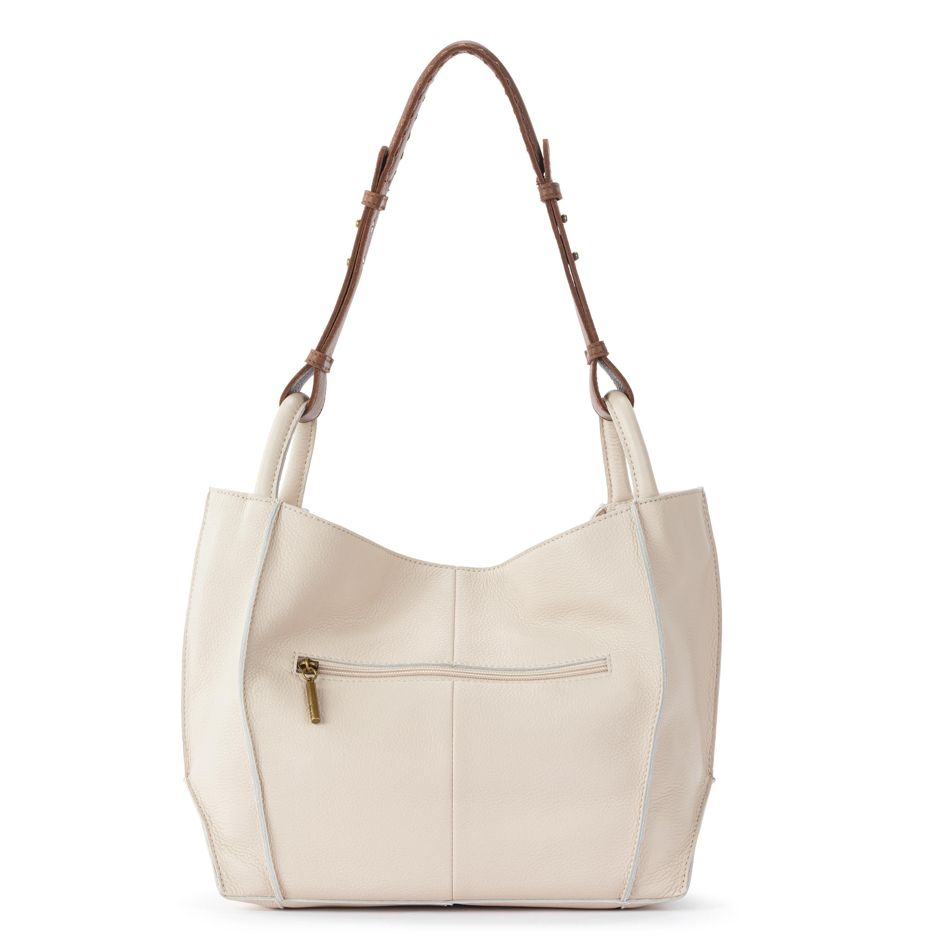 The Sak Los Feliz Medium Tote - Leather - Stone