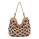 The Sak Los Feliz Large Tote - Hand Crochet - Bamboo Mermaid