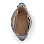 The Sak Los Feliz Large Tote - Leather - Woven Maritime