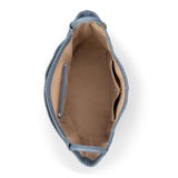 The Sak Los Feliz Large Tote - Leather - Woven Maritime