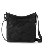 The Sak Lucia Crossbody - Leather - Woven Black